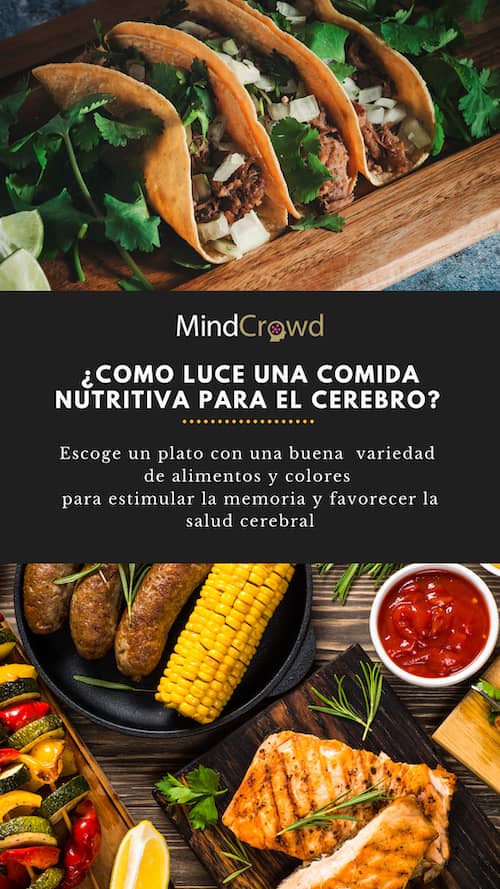 Alimentos beneficiosos para la memoria y el cerebro.