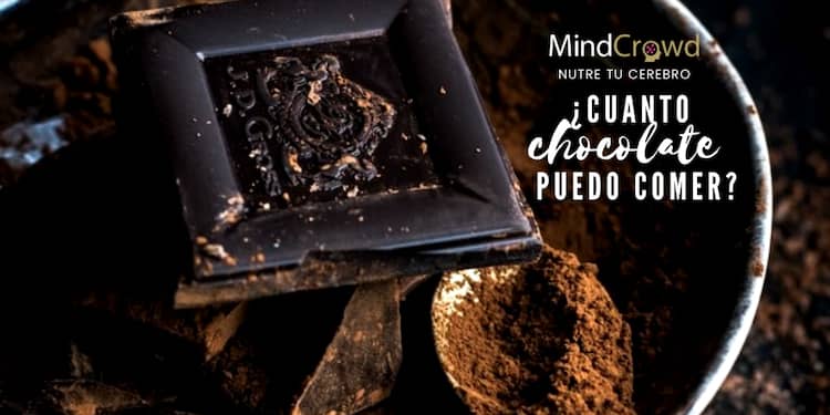 ¿Cuánto chocolate puedo comer? Aprende a nutrir tu cerebro.