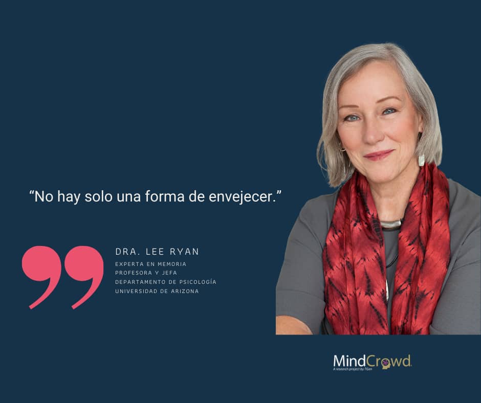 La Dra. Lee Ryan, experta mundial en memoria, explica cómo es el envejecimiento cerebral normal.