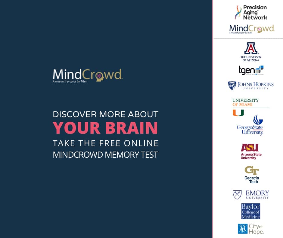 MindCrowd Memory Test • Online Brain Scientific Research